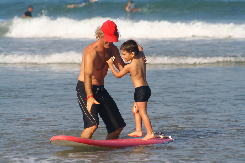 Apprendre à faire du surf